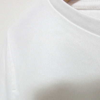 Hermes Cartouche Chevron T-Shirt Long Sleeve Top 40 White — view 3