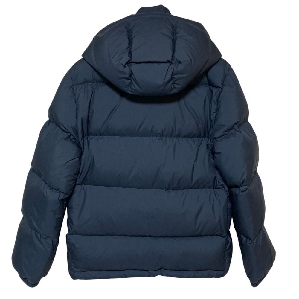 Gucci Logo Hooded Down Jacket 46 Navy — view 2