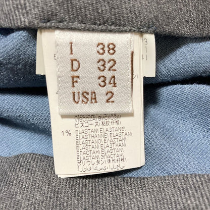 Brunello Cucinelli Velvet Pants 38 Blue — view 7