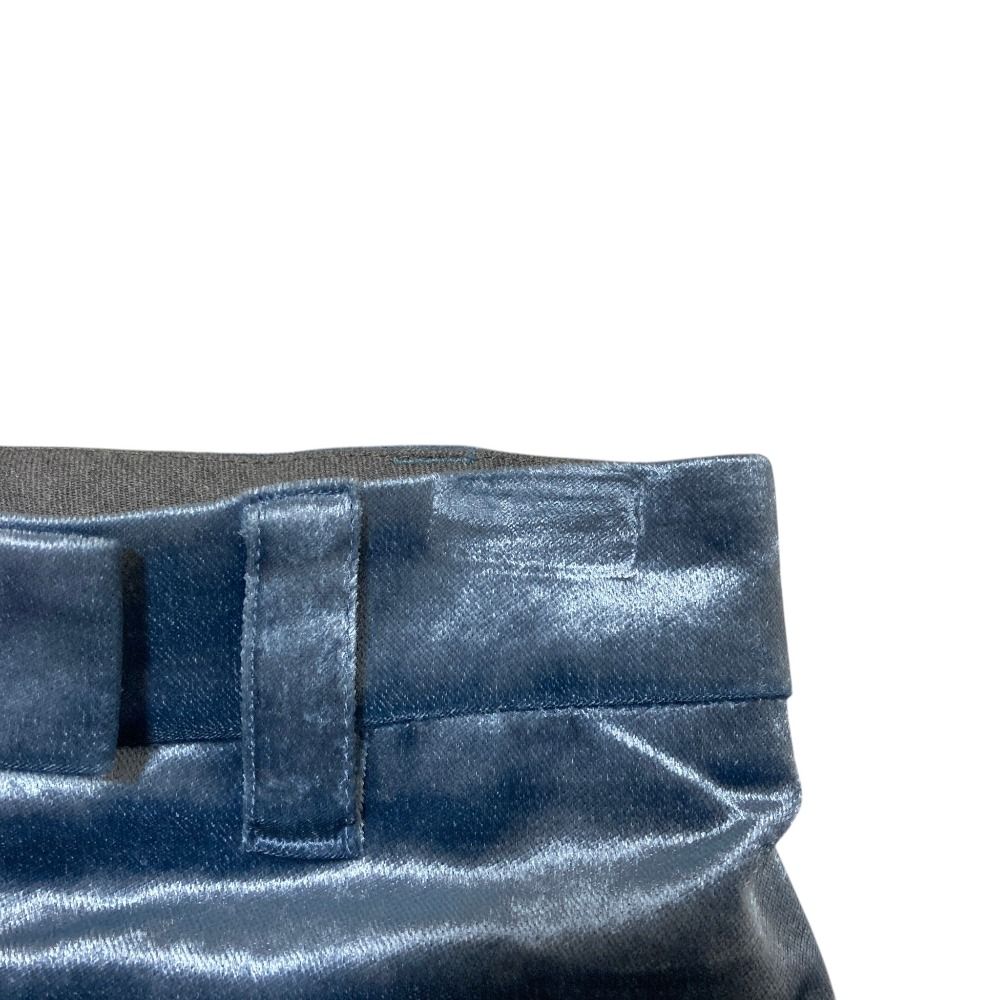Brunello Cucinelli Velvet Pants 38 Blue — view 5