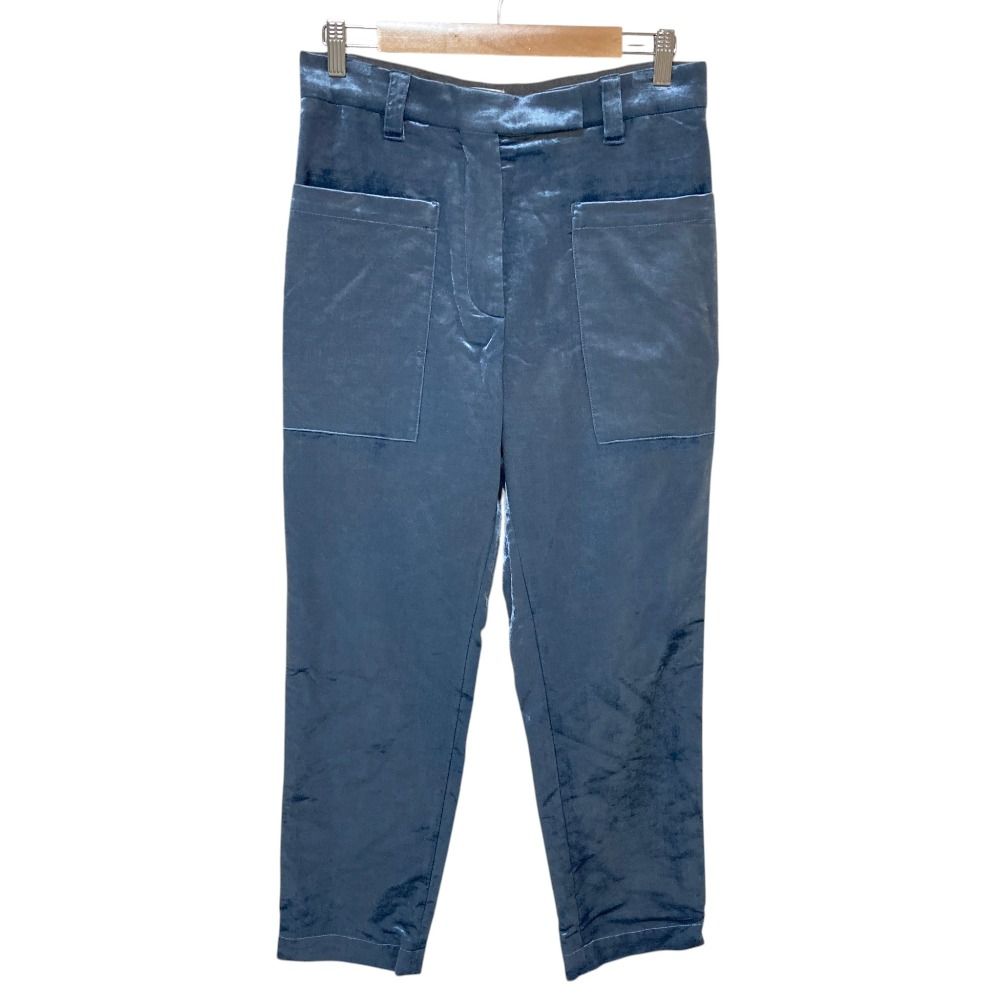 Brunello Cucinelli Velvet Pants 38 Blue