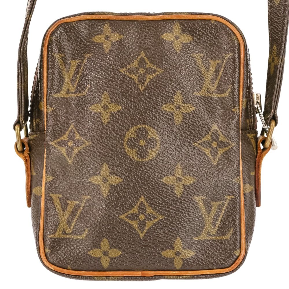 Louis Vuitton Monogram Mini Danube Shoulder Bag Brown — view 3