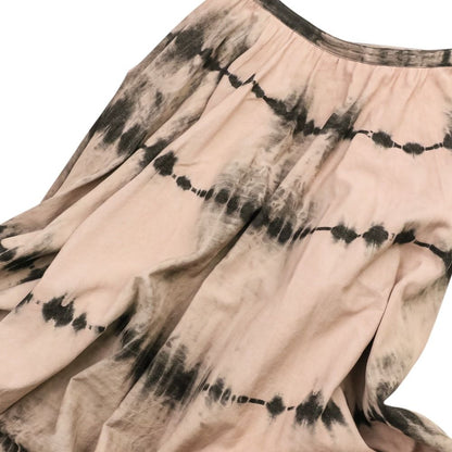 Dior Tie Dye Pattern Long Skirt Pink Black — view 6