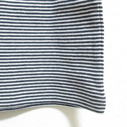 Celine Triomphe Striped Jersey Tank Top M Navy — view 5