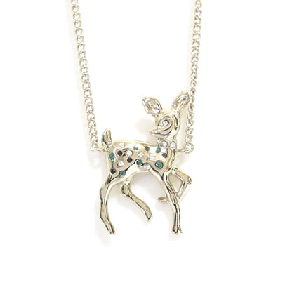 Chanel Pearl CC Logo Bambi Necklace Gold — view 8
