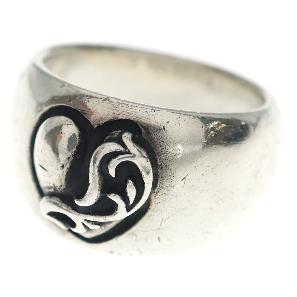 Chrome Heart in Band Ring Silver