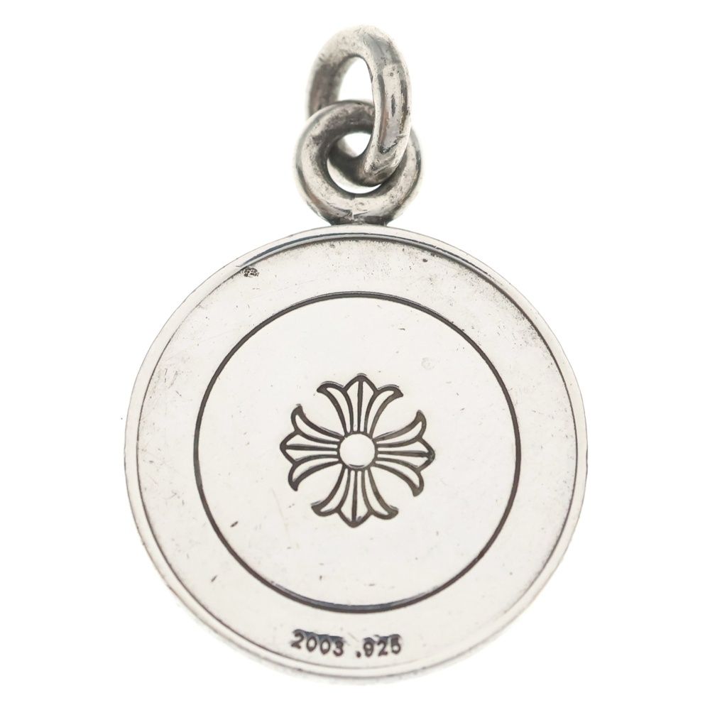 Chrome Hearts Chrm Angl Mdl V2 Angel Medal Charm Pendant Top Silver — view 2