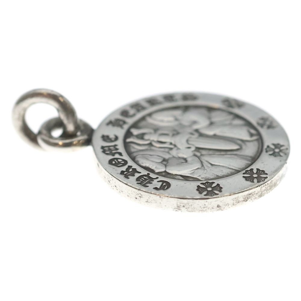 Chrome Hearts Chrm Angl Mdl V2 Angel Medal Charm Pendant Top Silver — view 4