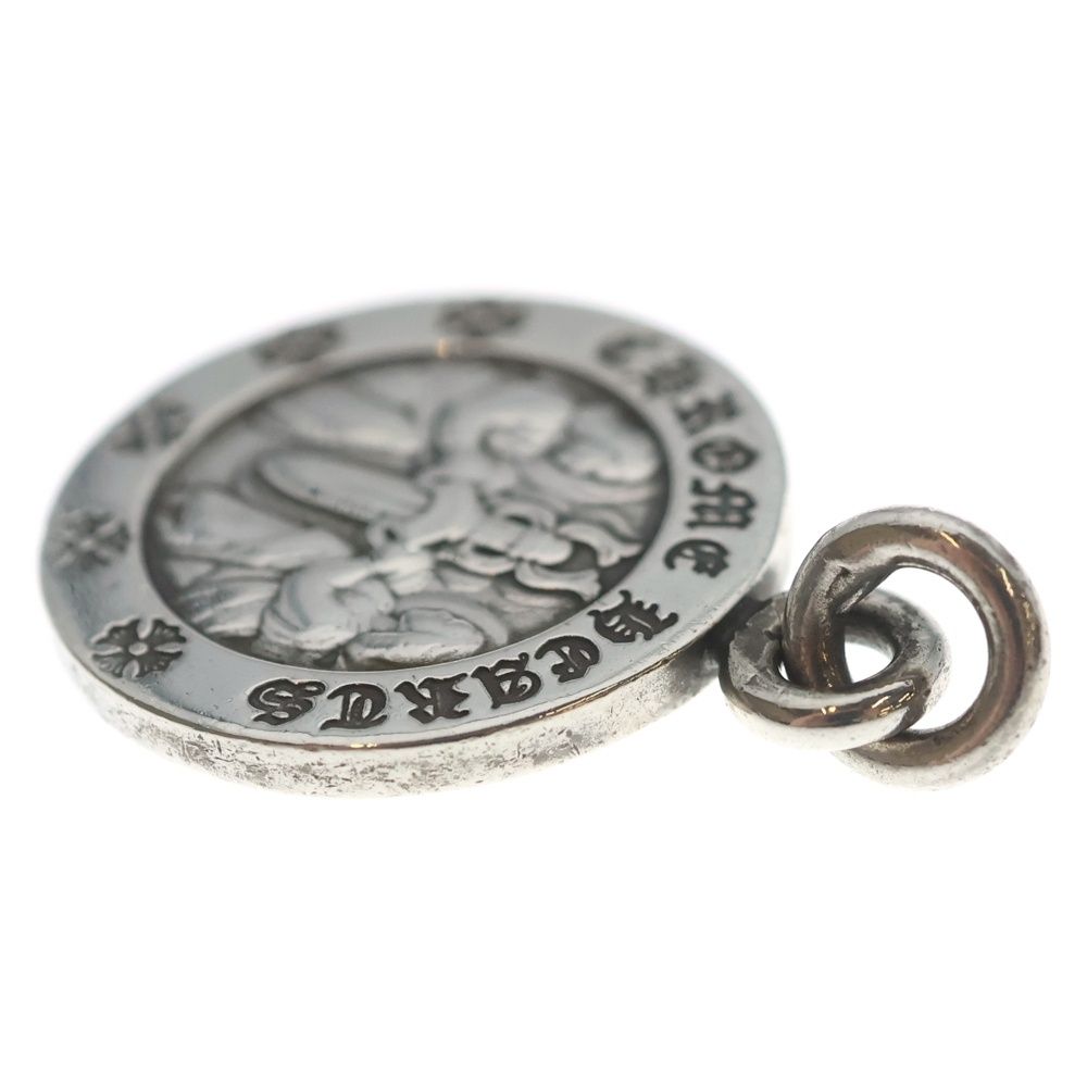 Chrome Hearts Chrm Angl Mdl V2 Angel Medal Charm Pendant Top Silver — view 6
