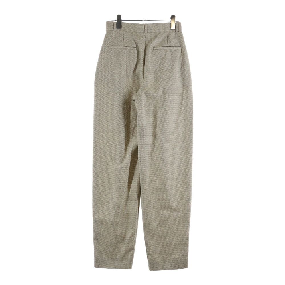 Fendi Check All Over Barrel Trousers Pants Beige — view 2