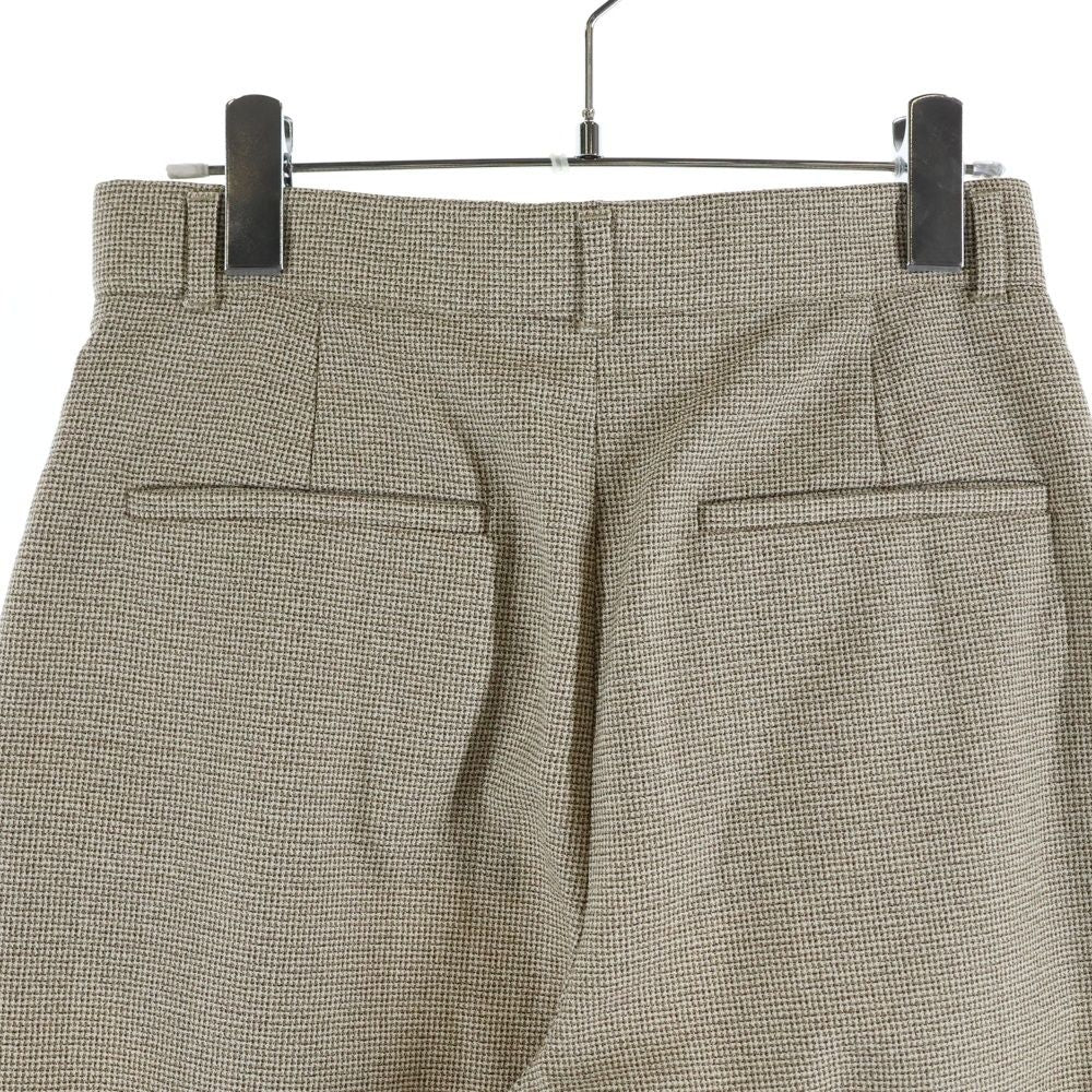 Fendi Check All Over Barrel Trousers Pants Beige — view 4