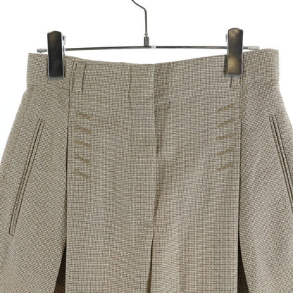 Fendi Check All Over Barrel Trousers Pants Beige — view 3