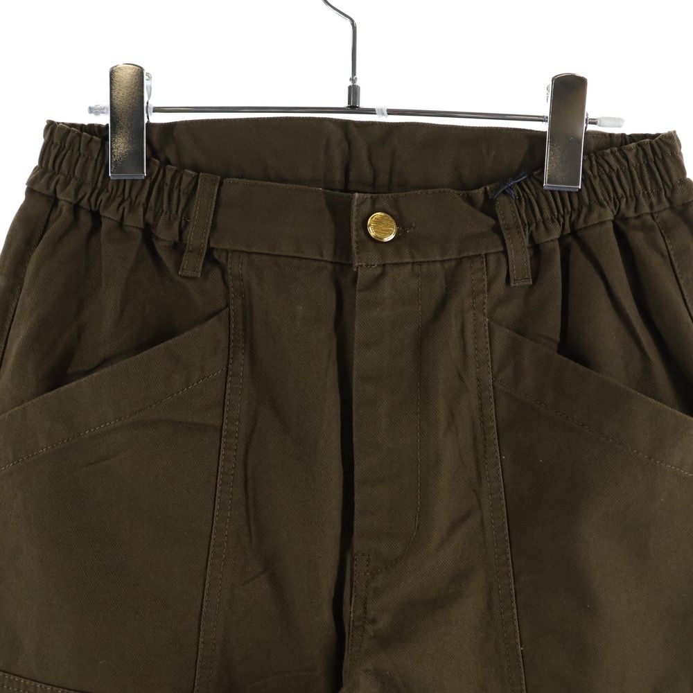 Gucci Interlocking Drawstring Cargo Pants Brown — view 3