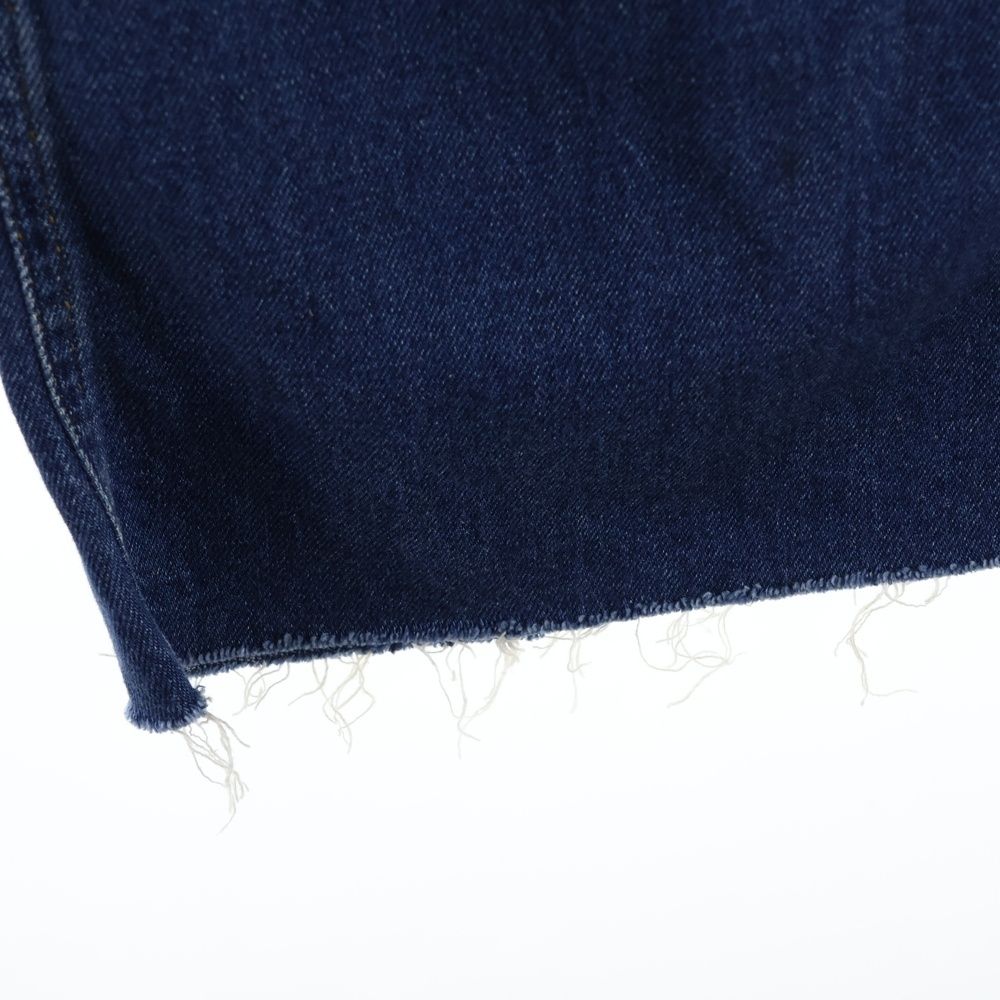 Gucci Wide Leg Denim Pants Indigo Blue — view 5