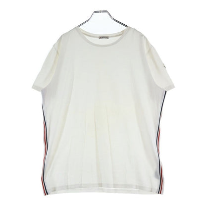Moncler Maglia T-Shirt Logo Patch Short Sleeve White