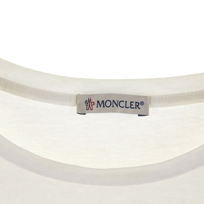 Moncler Maglia T-Shirt Logo Patch Short Sleeve White — view 7
