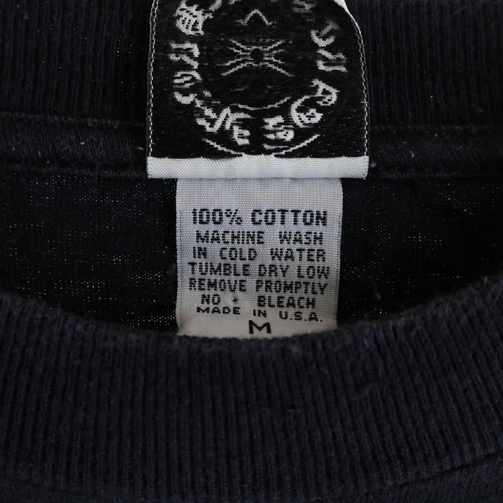 Chrome Hearts Vintage Foti Harris Teeter S Tee Back Print Crew Neck Short — view 8