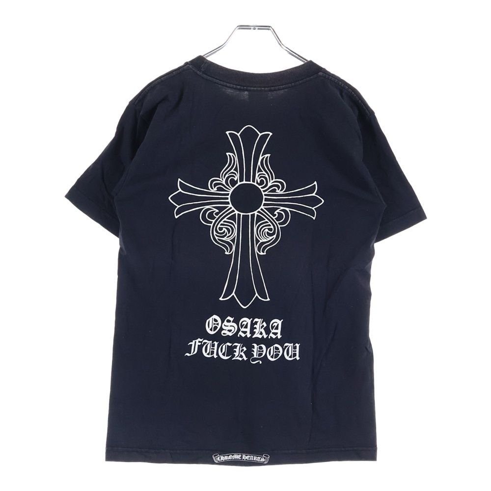 Chrome Hearts Vintage Back Cross S Tee Osaka Limited Print Crew Neck Short