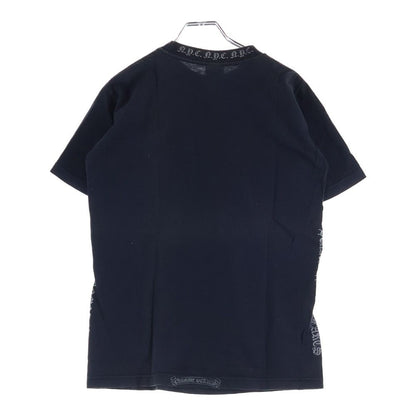Chrome Hearts Vintage Nyc Neck Logo S Tee Nyc Crew Short Sleeve T-Shirt Black — view 2