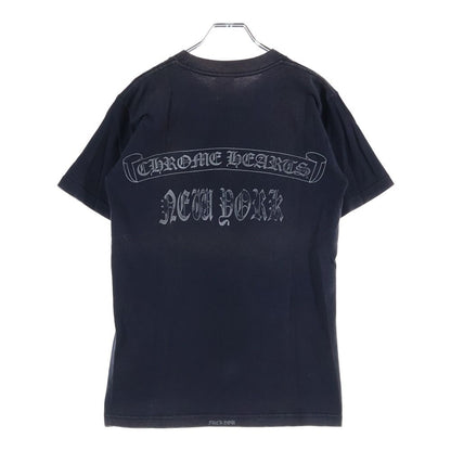 Chrome Hearts Vintage CH S Tee New York Limited Chest Cross Print Crew Neck