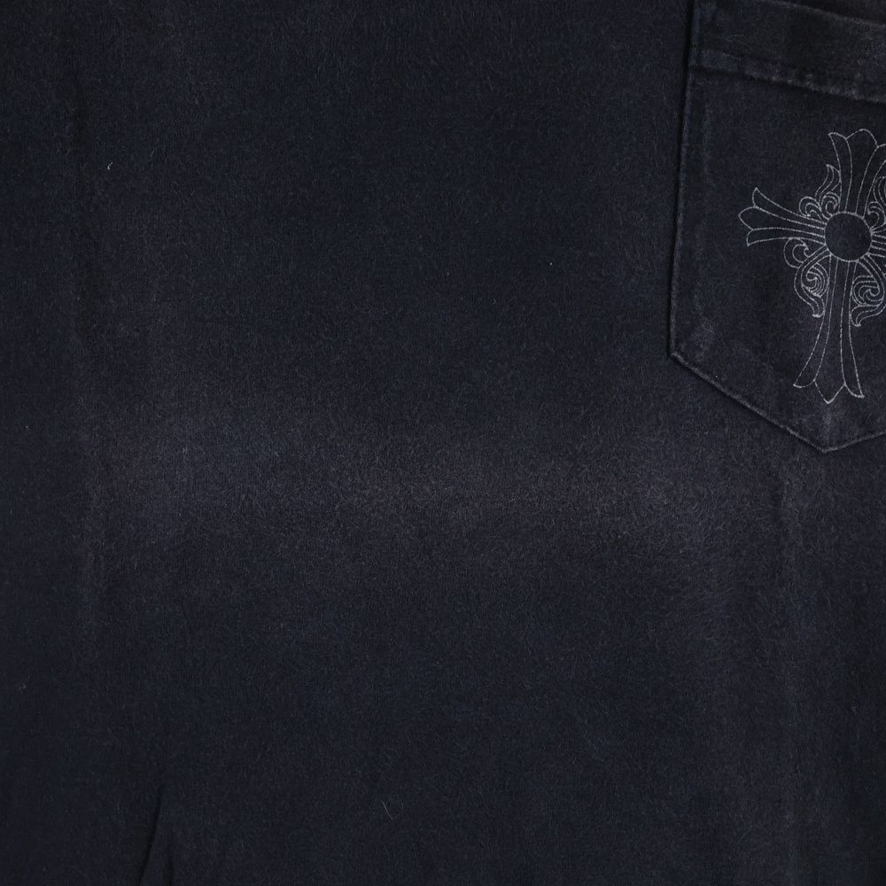 Chrome Hearts Vintage CH S Tee New York Limited Chest Cross Print Crew Neck — view 3