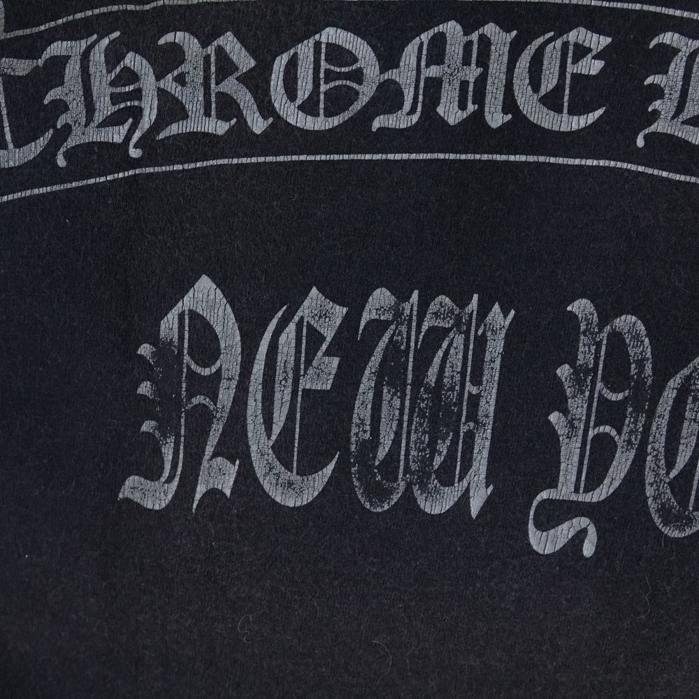 Chrome Hearts Vintage CH S Tee New York Limited Chest Cross Print Crew Neck — view 6