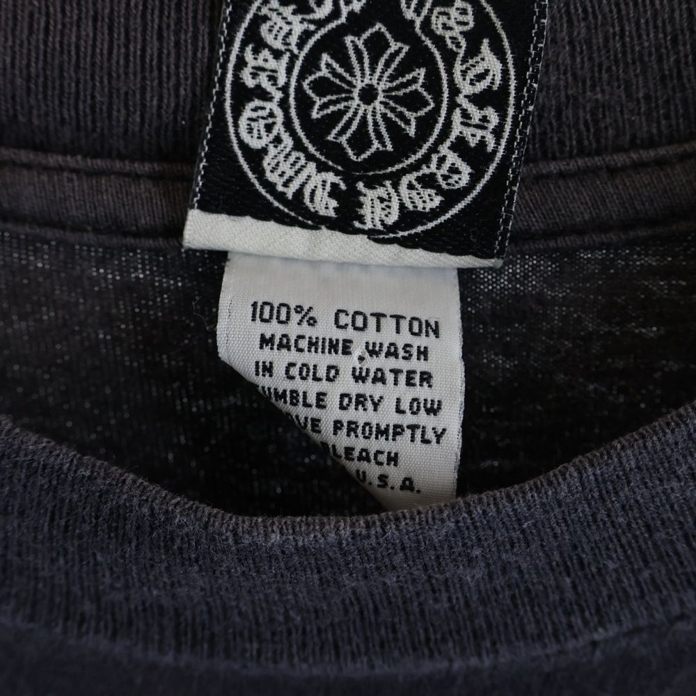 Chrome Hearts Vintage CH S Tee New York Limited Chest Cross Print Crew Neck — view 8