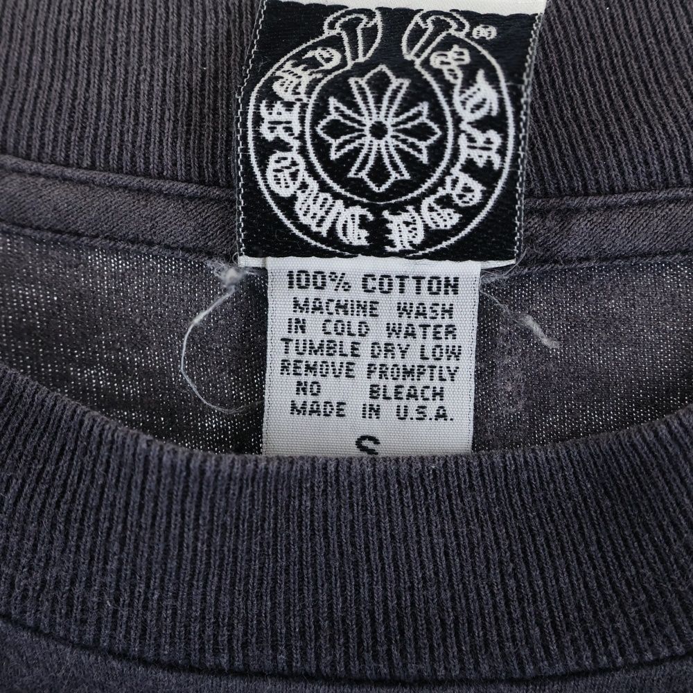 Chrome Hearts Vintage CH S Tee New York Limited Chest Cross Print Crew Neck — view 8