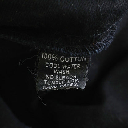 Chrome Hearts Overall Horse Shoe Logo Button Denim Black — view 8
