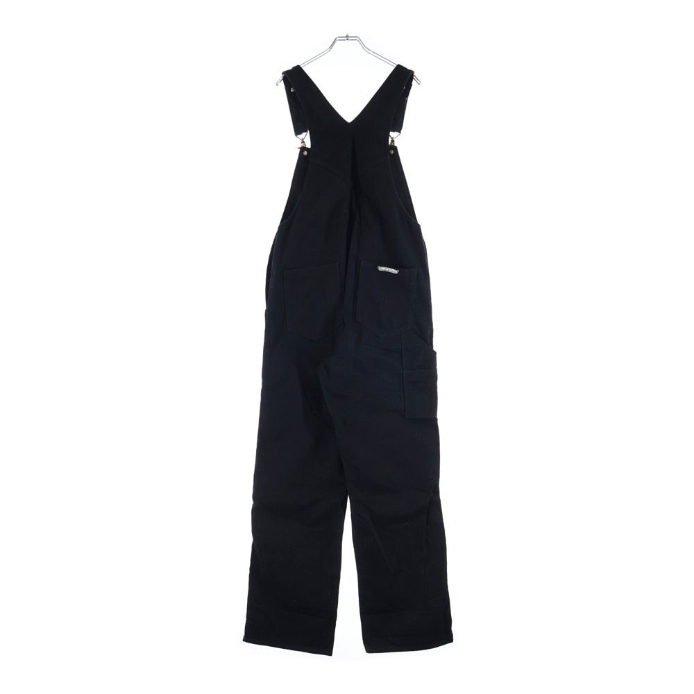 Chrome Hearts Overall Horse Shoe Logo Button Denim Black — view 2