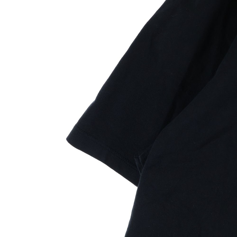 Celine le Palace Tee Pallas Logo Print Crew Neck Short Sleeve T-Shirt Black — view 5