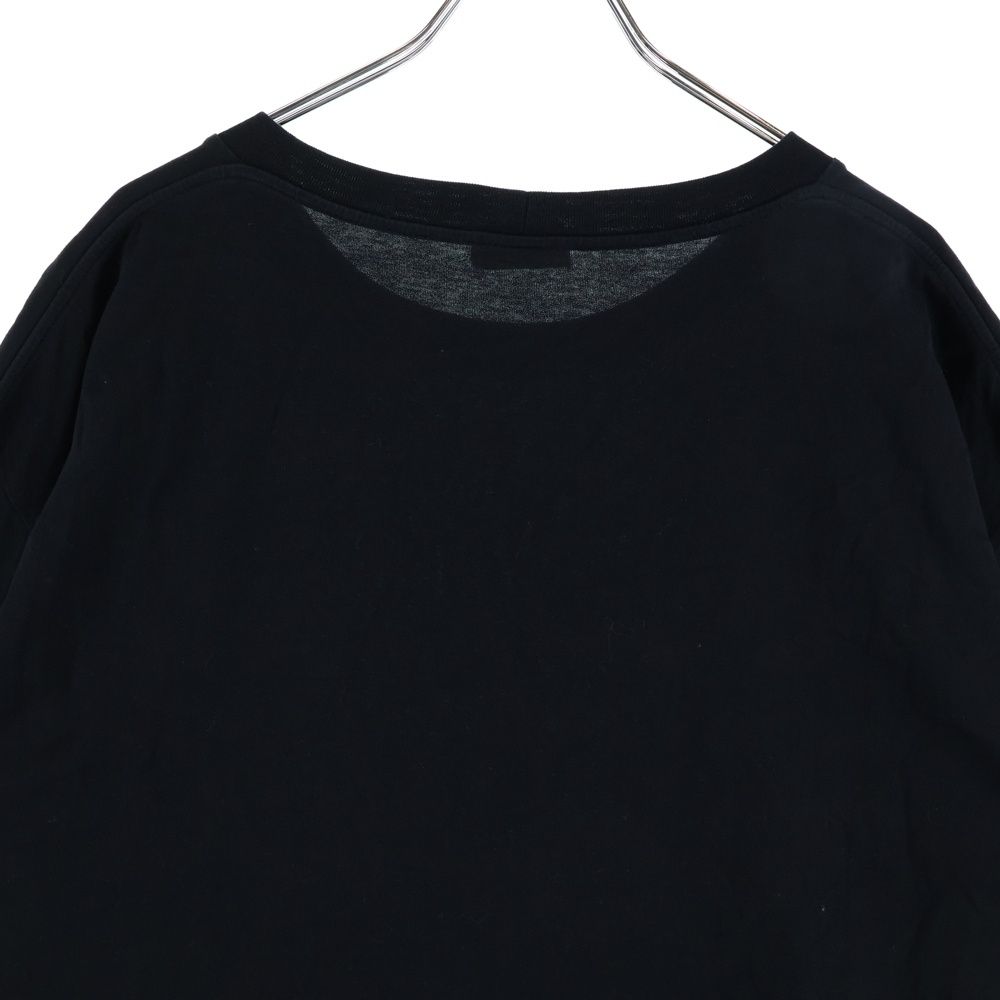 Celine le Palace Tee Pallas Logo Print Crew Neck Short Sleeve T-Shirt Black — view 4