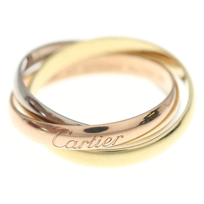 Cartier Trinity Ring Pink Gold Silver PG WG