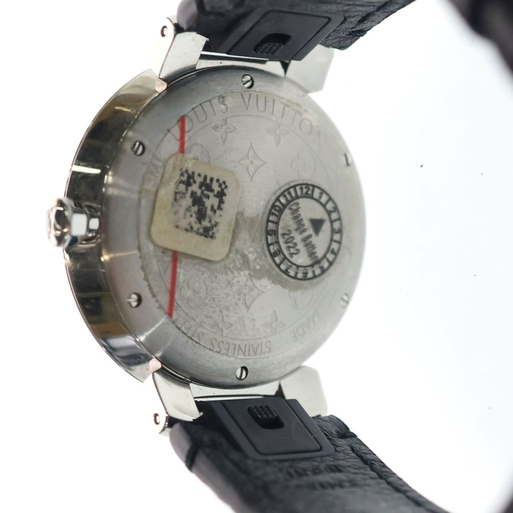 Louis Vuitton Tambour Slim Diamond Quartz Watch — view 5