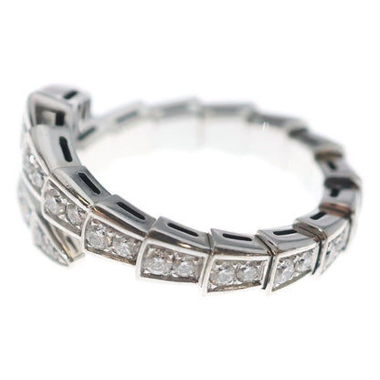 Bvlgari Serpenti Vipa Full Diamond Ring White Gold 18k — view 4