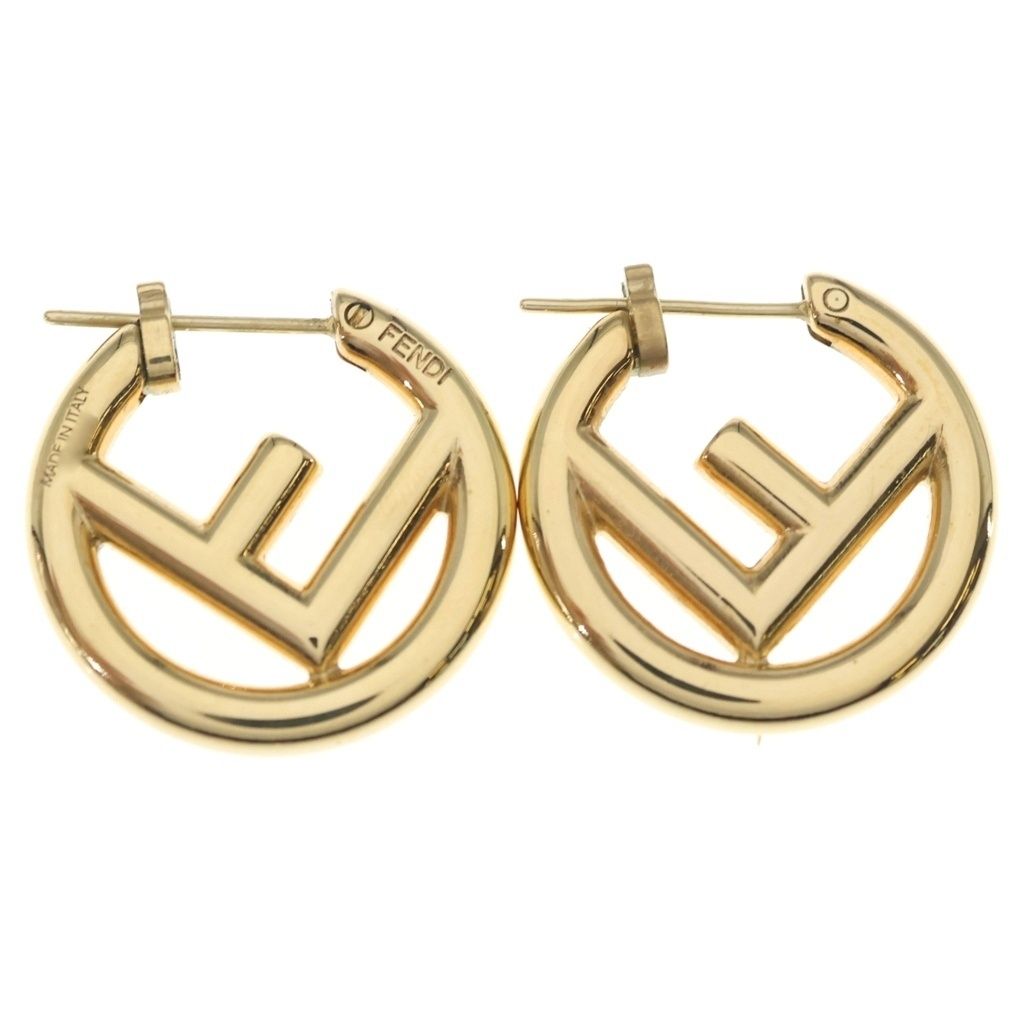 Fendi Earrings Gold — view 4