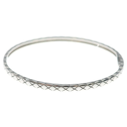 Chanel 18k White Gold Coco Crush Mini Bracelet