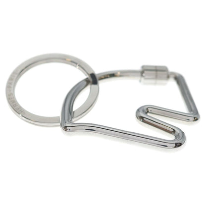 Hermes Schwalki Ring Key Holder Bag Charm Silver — view 4