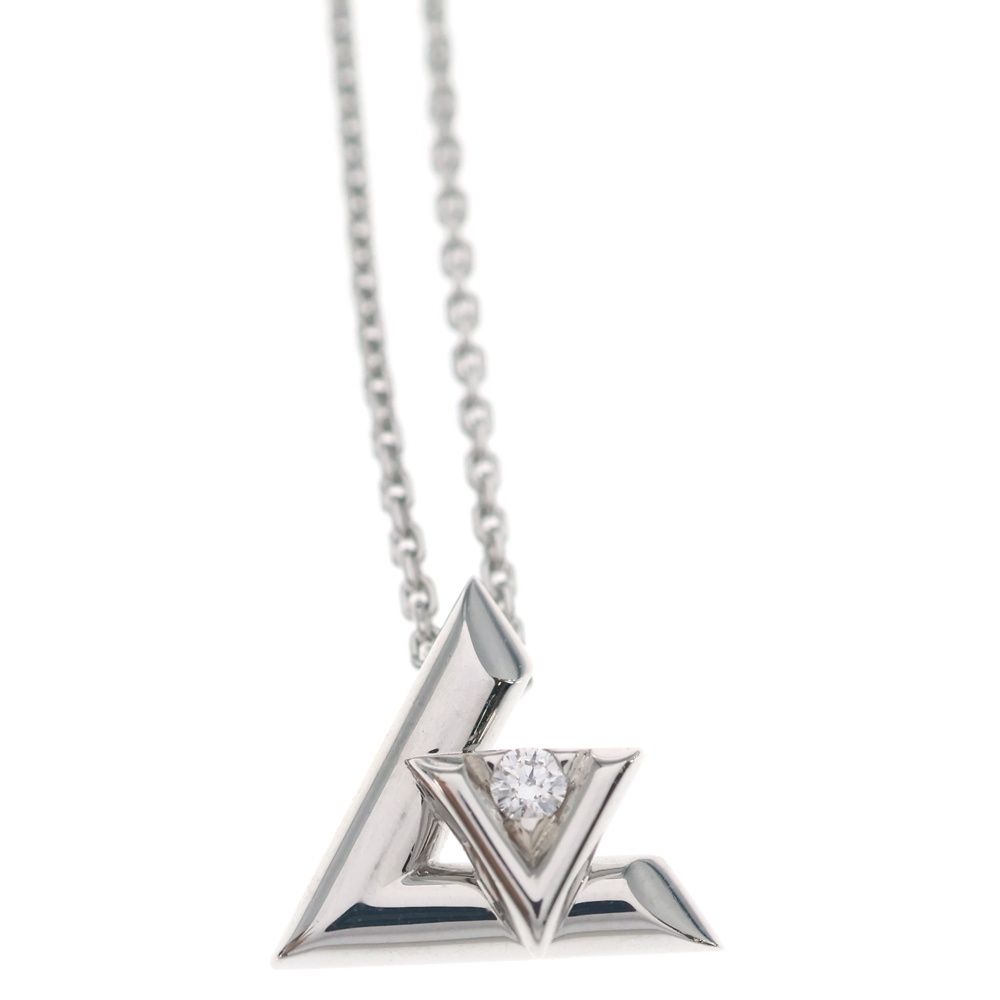 Louis Vuitton Vault One PM Necklace 18k WG White Gold — view 3