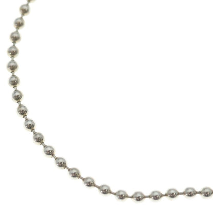 Tiffany & Co Ball Chain Necklace Pendant 925 Sterling Silver