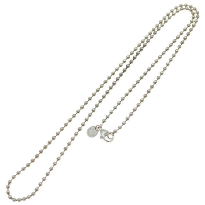 Tiffany & Co Ball Chain Necklace Pendant 925 Sterling Silver — view 2