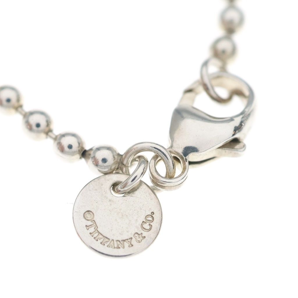 Tiffany & Co Ball Chain Necklace Pendant 925 Sterling Silver — view 5