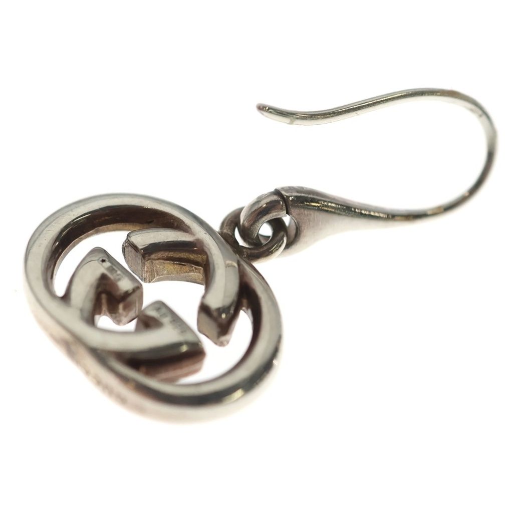 Gucci Interlocking Earrings Hook Silver — view 6