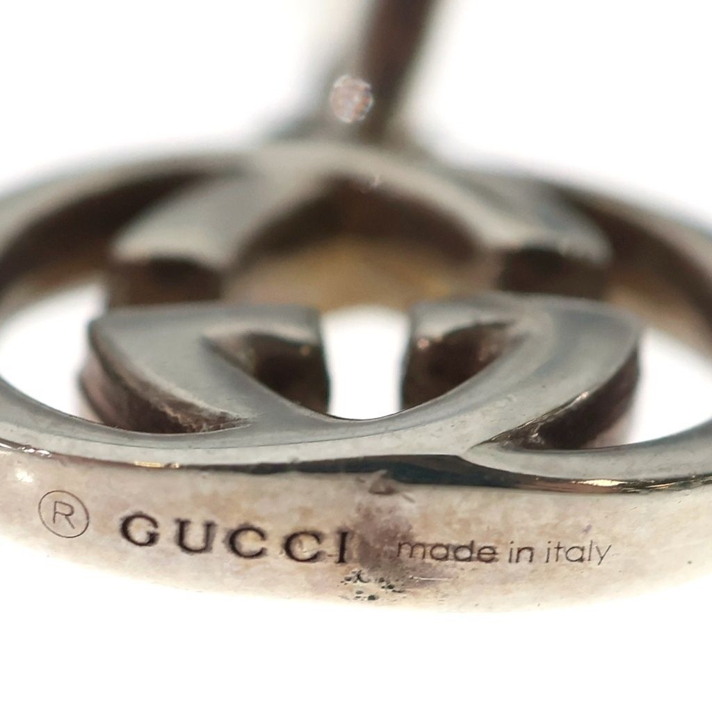 Gucci Interlocking Earrings Hook Silver — view 5