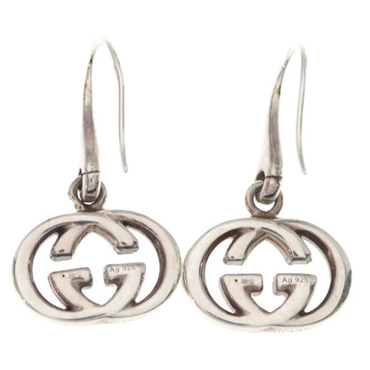 Gucci Interlocking Earrings Hook Silver — view 2