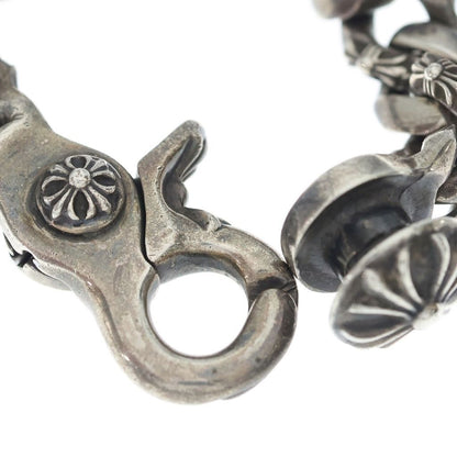 Chrome Hearts Fncy Chn Lnk Fancy Link Clip Bracelet 13 Links Silver — view 6