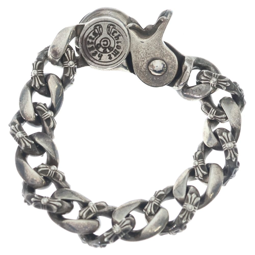 Chrome Hearts Fncy Chn Lnk Fancy Link Clip Bracelet 13 Links Silver — view 2