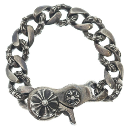 Chrome Hearts Fncy Chn Lnk Fancy Link Clip Bracelet 13 Links Silver