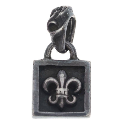 Chrome Hearts Framed BS Fluer BS Charm Pendant Top Silver
