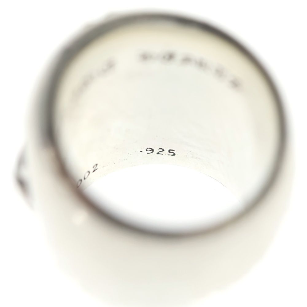Chrome Hearts Classic Oval Cross Ring Silver — view 6